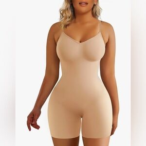 SHAPERX Women's Shapewear Bodysuit Tummy Control Body Shaper Seamless Sculpting